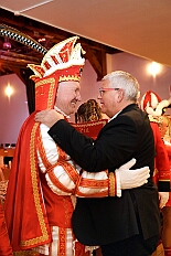 PrinzEmpf 2026- 01-11 011  Prinzenempfang 2026 - Seine Tollität Prinz Toni I. und seine Crew empfangen im Steinhof in Huckingen Sponsoren, den HDK-Förderkreis, Familie und Freunde. Zu Ihnen zählen auch Bastian I. und Steffen I., das Prinzenpaar der KGK aus Moers. Ihnen Allen wird ein lockeres Rahmenprogramm, gestaltet von Duisburger Garde- und Showtanzgruppen und natürlich beider Prinzencrews, geboten. : DVPJ, Toni I, Jules I., Prinz Karneval, Prinz, Prinzessin Aileen I., Hofmarschälle, Page, Pagen, Paginnen, HDK, Duisburg, Karneval, Helau, Tollität, Event, Session 2025, Session 2025, HDK Duisburg, Hauptausschuss, Hauptausschuss Karneval Duisburg, Duisburg ist echt