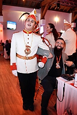 PrinzEmpf 2026- 01-11 059  Prinzenempfang 2026 - Seine Tollität Prinz Toni I. und seine Crew empfangen im Steinhof in Huckingen Sponsoren, den HDK-Förderkreis, Familie und Freunde. Zu Ihnen zählen auch Bastian I. und Steffen I., das Prinzenpaar der KGK aus Moers. Ihnen Allen wird ein lockeres Rahmenprogramm, gestaltet von Duisburger Garde- und Showtanzgruppen und natürlich beider Prinzencrews, geboten. : DVPJ, Toni I, Jules I., Prinz Karneval, Prinz, Prinzessin Aileen I., Hofmarschälle, Page, Pagen, Paginnen, HDK, Duisburg, Karneval, Helau, Tollität, Event, Session 2025, Session 2025, HDK Duisburg, Hauptausschuss, Hauptausschuss Karneval Duisburg, Duisburg ist echt