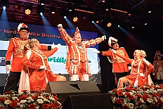 PrinzEmpf 2026- 01-11 072  Prinzenempfang 2026 - Seine Tollität Prinz Toni I. und seine Crew empfangen im Steinhof in Huckingen Sponsoren, den HDK-Förderkreis, Familie und Freunde. Zu Ihnen zählen auch Bastian I. und Steffen I., das Prinzenpaar der KGK aus Moers. Ihnen Allen wird ein lockeres Rahmenprogramm, gestaltet von Duisburger Garde- und Showtanzgruppen und natürlich beider Prinzencrews, geboten. : DVPJ, Toni I, Jules I., Prinz Karneval, Prinz, Prinzessin Aileen I., Hofmarschälle, Page, Pagen, Paginnen, HDK, Duisburg, Karneval, Helau, Tollität, Event, Session 2025, Session 2025, HDK Duisburg, Hauptausschuss, Hauptausschuss Karneval Duisburg, Duisburg ist echt