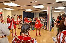 Empf Duisburg Kontor 2026- 01-28 0015  Duisburg ist echt, Karneval - Mit der Kinderprinzencrew waren wir ins CityPalais gekommen, Empfang beim „Duisburg Kontor“. Der jecke Adelsbesuch wurde herzlich empfangen und Geschäftsführer Uwe Kluge begrüßte die Kleine wie Große Tollität in der VIP Lounge. : DVPJ, Toni I, Jules I., Prinz Karneval, Prinz, Prinzessin Aileen I., Hofmarschälle, Page, Pagen, Paginnen, HDK, Duisburg, Karneval, Helau, Tollität, Event, Session 2025, Session 2025, HDK Duisburg, Hauptausschuss, Hauptausschuss Karneval Duisburg, Duisburg ist echt